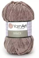 Пряжа Yarnart Dolce бежевый (754), 100%микрополиэстер, 120м, 100г, 1шт