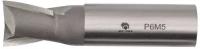 SDW TOOLS Фреза шпоночная по металлу 22 мм Z2 с цилиндрическим хвостовиком Р6М5 ГОСТ 9140-2015 mc00154