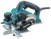 Сетевой электрорубанок Makita KP0810, 850 Вт синий/черный/серый