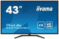 Монитор Iiyama 42.5"(3840x2160) Iiyama Portable X4373UHSU-B1/матрица VA Матовая /Встроенные колонки