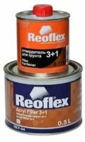 Reoflex Акриловый грунт 3+1 серый (0,5л+0,17л)