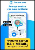 Подписка Где мои дети 1 мес (MYKIDS_1)