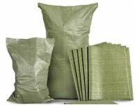Мешки строительные полипропиленовые 50х90см зеленые, 100 шт/упак