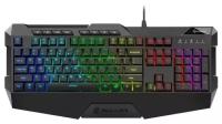 Клавиатура Sharkoon Skiller SGK4 (Резиновые колпачки, RGB) черный