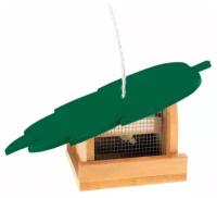 Кормушка Ferplast FEEDER 7 для диких птиц зеленый/бежевый 1 37.8 см 18.5 см 19.8 см