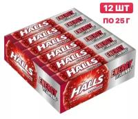 Леденцы Halls Карамель, с кофеином, витамином В6 и вкусом колы, 25 г х 12 шт