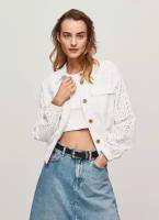 куртка, Pepe Jeans London, модель: PL402182, цвет: белый, размер: 44(S)