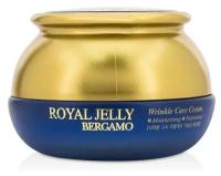 Антивозрастной крем с маточным молочком Bergamo Royal Jelly Wrinkle Care Cream, 50 г