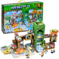 Конструктор Майнкрафт My world, LB313 451 деталей