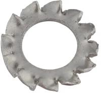 Шайба стопорная нержавеющая сталь 5x10 мм DIN 6798А (10 шт.)