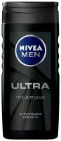 Гель для душа мужской NIVEA MEN "ULTRA" с натуральной глиной, 250 мл