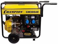 Генератор бензиновый сварочный Champion GW200AE, 4500 Вт