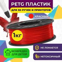 Пластик в катушке Funtastique (PETG,1.75 мм,1 кг), пластик для 3д принтера, картридж, леска, для творчества