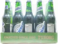 Пиво Tuborg Non-Alcoholic Безалкогольное Светлое, 20 шт. х 0,48 л, бутылка