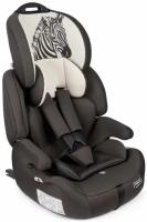 Автокресло Siger 'Стар ISOFIX', гр. I/II/III, 9-36 кг, 1-12 лет, серо-бежевый, зебра, KRES3599