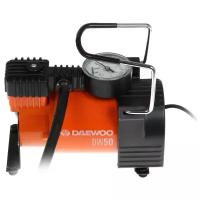 Автомобильный компрессор Daewoo Power Products DW50 50 л/мин 13 атм черный/оранжевый