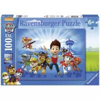 Пазл Ravensburger Щенячий патруль спешит на помощь (10899), элементов: 100 шт