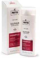 Натуральный турецкий шампунь Phytocomplex для жирных волос "Suphur & Red Pepper Oily Hair Shampoo" с серой и красным перцем