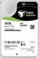 Жесткий диск 18TB SATA 6Gb/s Seagate ST18000NM000J 3.5" Exos X18 7200rpm 256MB