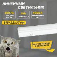 Линейный светильник REXANT Т5-01 607-211