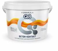 Грунтовка воднодисперсионная, акриловая, Formula Q8, бетоноконтакт, 2.7 кг