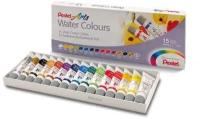 Pentel Акварель Pentel Water Colours, 15 цветов sela