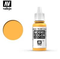 Краска 70948 Vallejo Серии Model Color - GoldenYellow 17ml