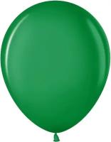 Шар (12'/30 см) Изумрудно-зеленый, пастель, 10 шт