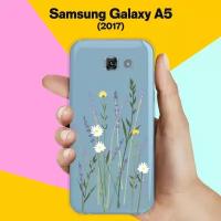 Силиконовый чехол на Samsung Galaxy A5 (2017) Лаванда / для Самсунг Галакси А5 2017