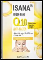 патчи для глаз против морщин augen pads anti falten power Q10 ISANA