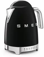 Чайник электрический SMEG KLF04BLEU / мощность 2400 Вт / черный