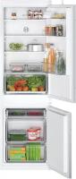 Serie 2, Встраиваемый холодильник с нижней морозильной камерой, Габариты (ВхШхГ) - 177,2х54,1х54,8 см, Ниша (ВхШхГ) - 177,5х56х5