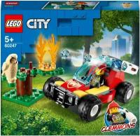 Конструктор LEGO City 60247 Лесные пожарные