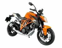 Мотоцикл модель коллекционная WELLY 1:10 KTM 1290 SUPER DUKE R, оранжевый