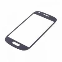 Стекло модуля для Samsung i8190/i8200 Galaxy S III mini, синий, AAA