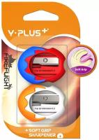 Точилка для простых чернографитных карандашей Y-PLUS Fireflight, 2шт