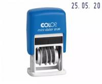 COLOP Датер автоматический Colop S 120/SD с сокращенной датой, высота шрифта 3,8 мм