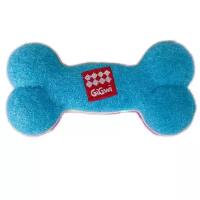 Игрушка для собак Dog Toys кость малая С пищалкой 11 СМ (теннисная резина)