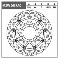 Тормозной диск MSW265RAC