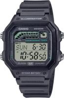 Наручные часы CASIO Standard WS-1600H-8A, черный, серый