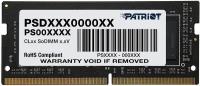 Память DDR4 8Gb 3200MHz Patriot PSD48G320081S Signature RTL PC4-25600 CL22 SO-DIMM 260-pin 1.2В sing