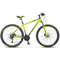 Горный (MTB) велосипед STELS Navigator 910 D 29 V010 (2021) лайм/черный 16.5" (требует финальной сборки)