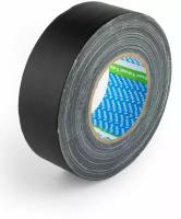 Чёрный матовый тканевый тейп Gaffer tape Folsen Premium 48мм х 50м