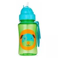 Поильник с трубочкой SKIP HOP Zoo Straw Bottle, 350 мл