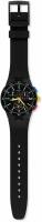 Наручные часы swatch Наручные часы SWATCH BLACK-ONE SUSB416, черный