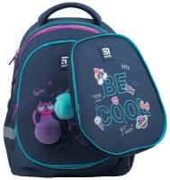 Рюкзак полукаркасный для девочки KITE Education Wow Cats K22-700M(2p)-1