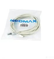 NEOMAX (NM23001-030) Шнур коммут. FTP 3 м cat.5е серый многожильный