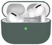 Чехол для Apple AirPods Pro силиконовый InnoZone - Полуночно-зеленый (APP-20C-M-16)