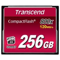 Карта памяти 256 ГБ CompactFlash (CF) Transcend CompactFlash TS256GCF800 X800 1 шт