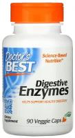Капсулы Doctor's Best Digestive Enzymes, 80 г, 90 шт